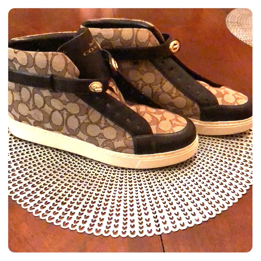 New Authentic Coach Hightop “Rae”